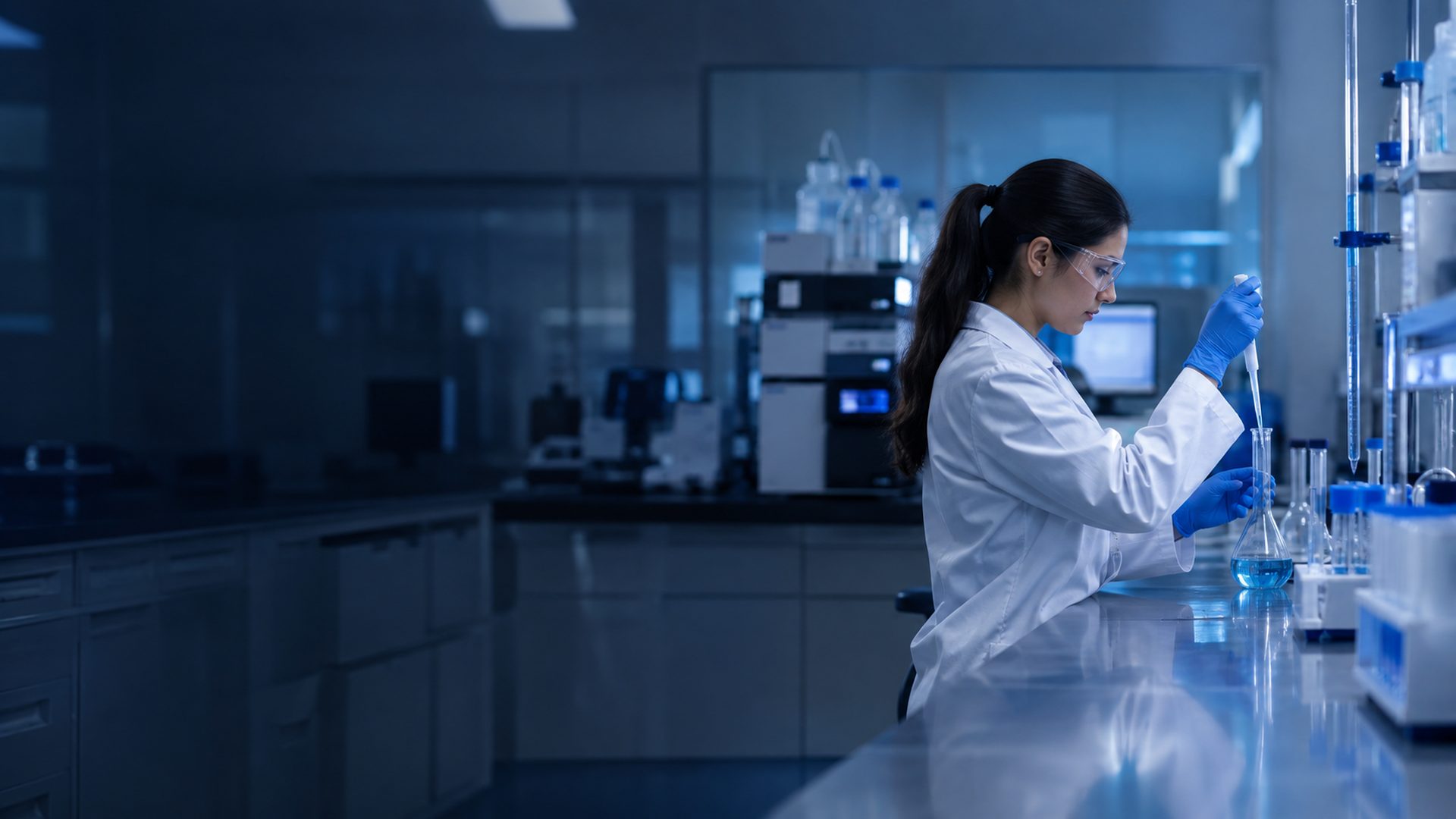 Laboratorio de análisis químicos de YMK Chemical Solution