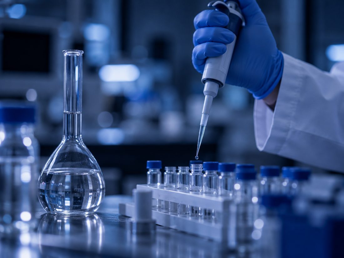 Análisis químicos de laboratorio